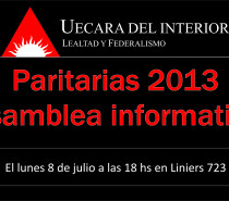 Sumate! Paritarias 2013 – Asamblea informativa Sumate! Paritarias 2013 – Asamblea informativa