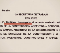No remunerativo…HOMOLOGADO! No remunerativo…HOMOLOGADO!