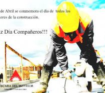 22 de Abril día del trabajador de la Construcción