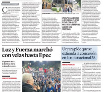 Nuestro pedido sobre Ruta 38 en La Voz Del Interior Nuestro pedido sobre Ruta 38 en La Voz Del Interior