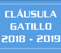 Cláusula Gatillo 2018 – 2019