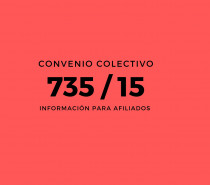 Convenio Colectivo 735/15