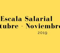 Escala Salarial Octubre-Noviembre 2019