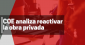 COE analiza reactivar la obra privada COE analiza reactivar la obra privada