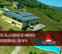 Se puso a disposición del COE Regional Nº8 el predio de Villa Ciudad América Se puso a disposición del COE Regional Nº8 el predio de Villa Ciudad América